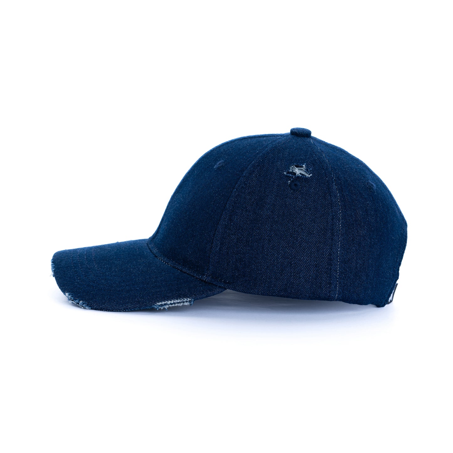 Distress Denim Cap
