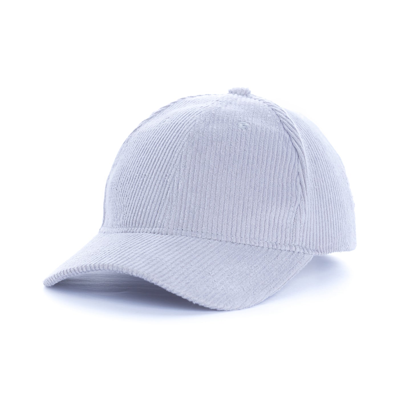 Grey Corduroy Cap