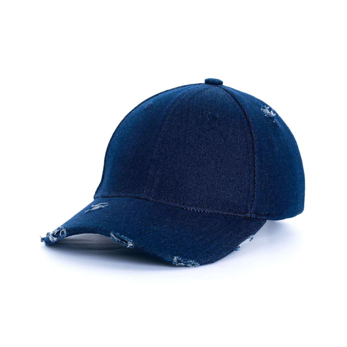 Distress Denim Cap