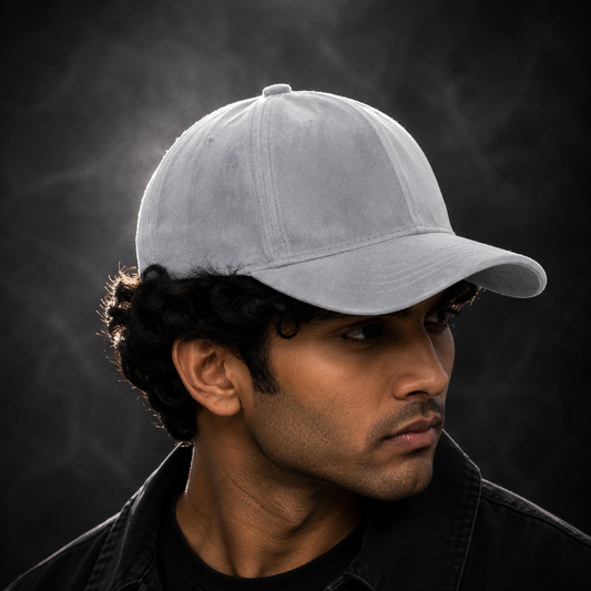 Velvet Grey Cap
