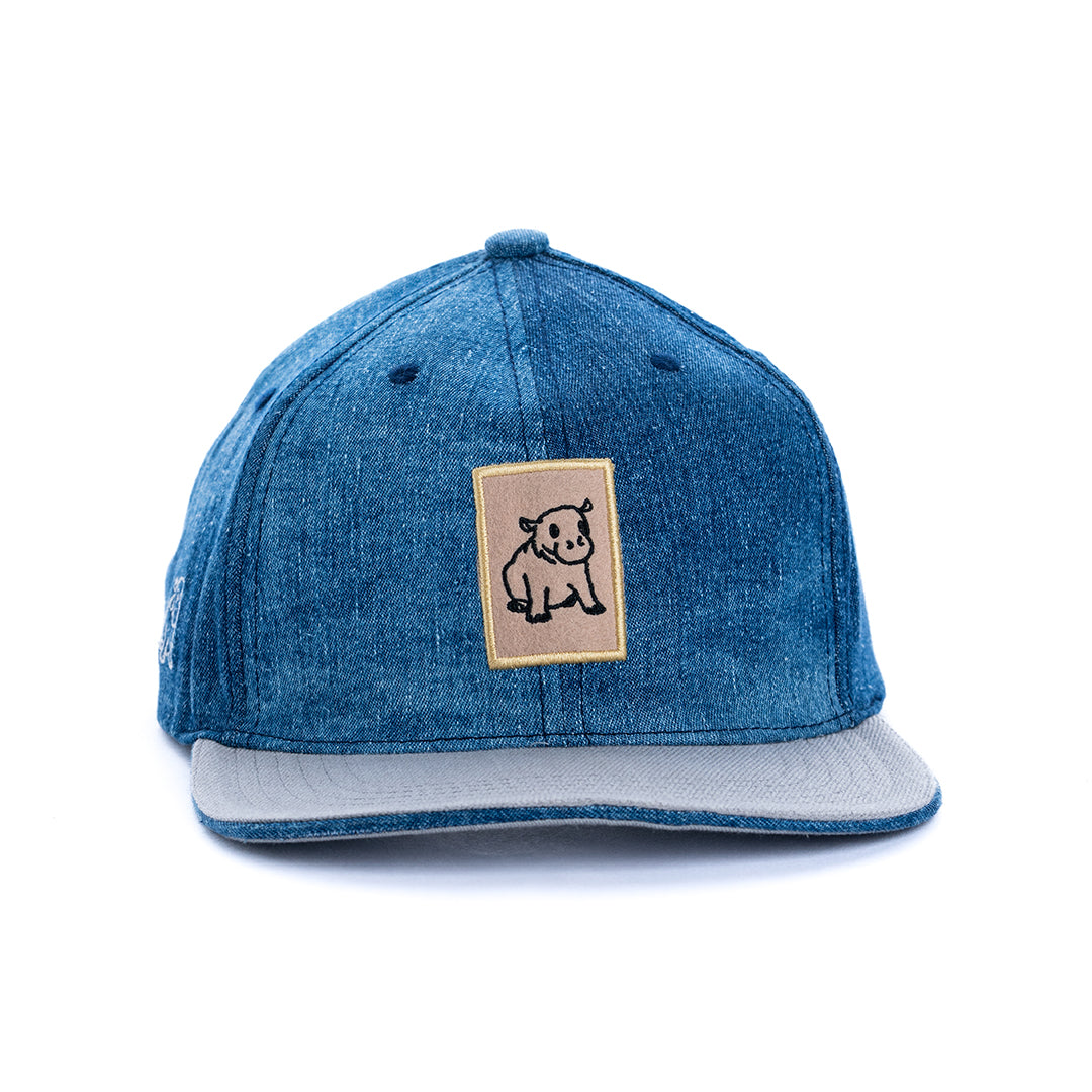 Denim Snapback Cap