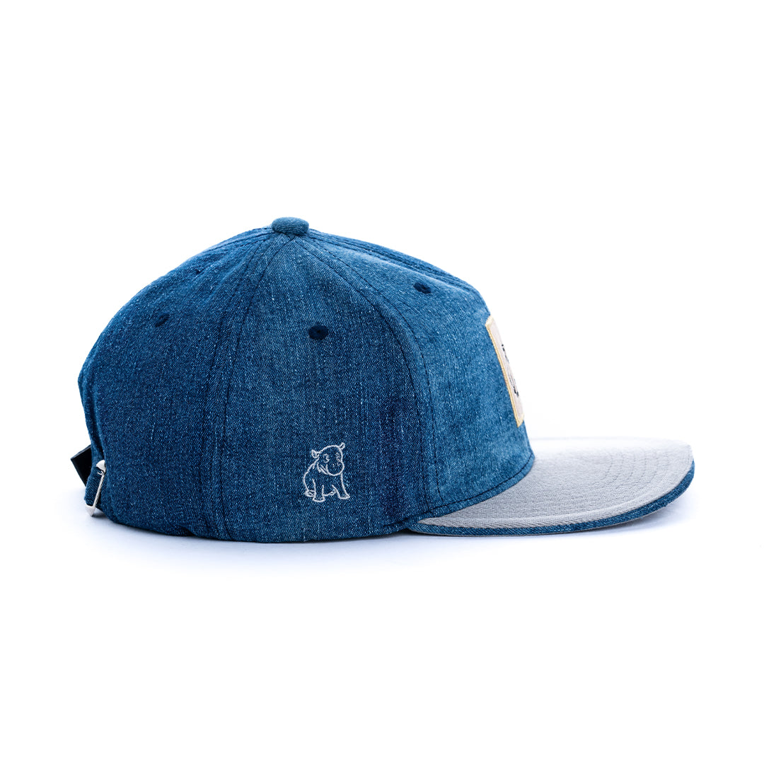 Denim Snapback Cap