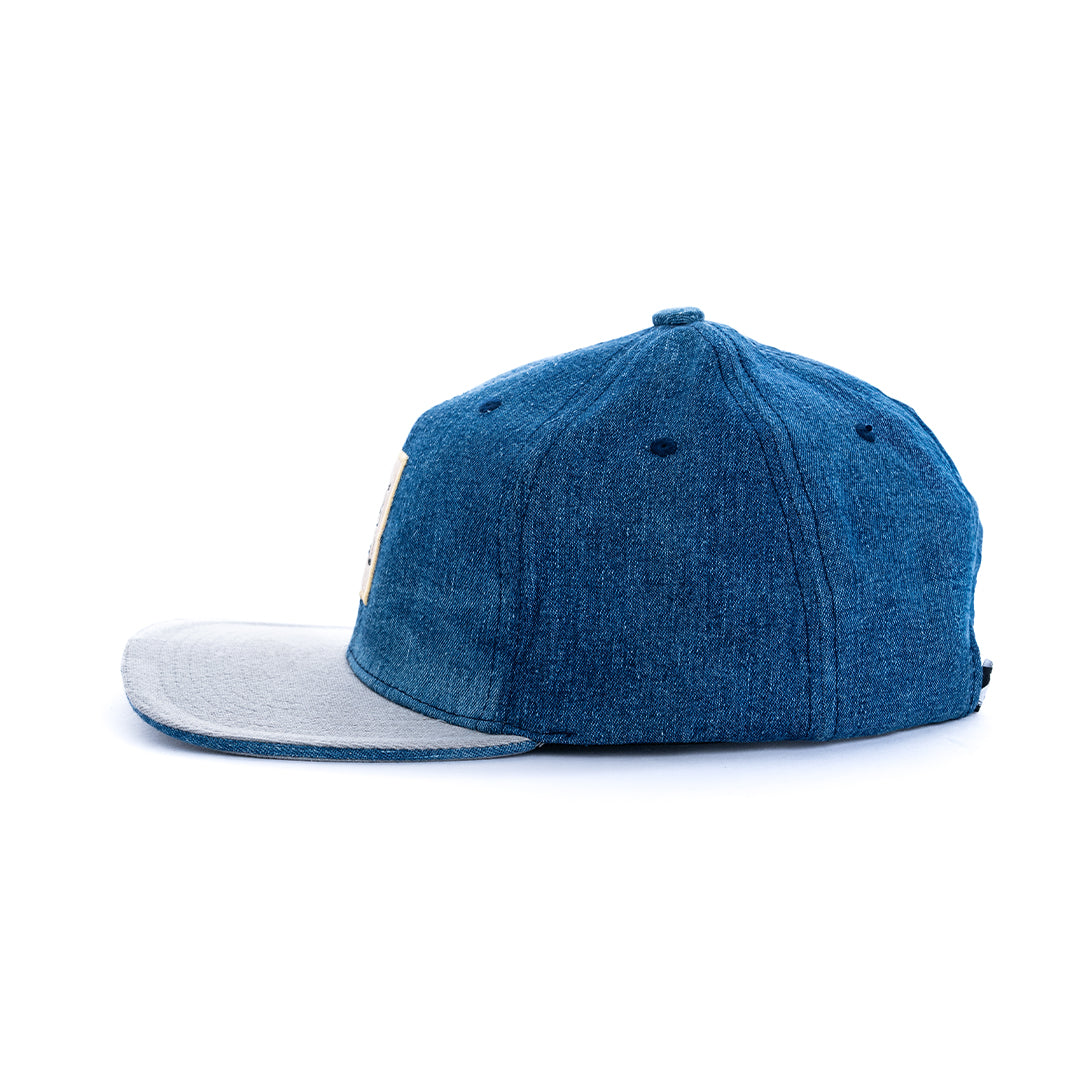 Denim Snapback Cap
