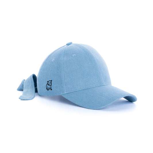 Denim Bow Cap