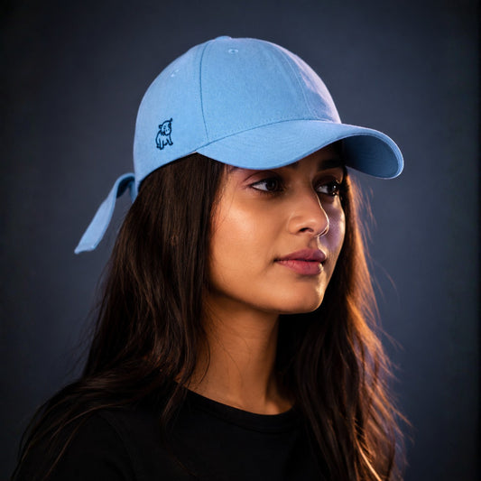 Denim Bow Cap