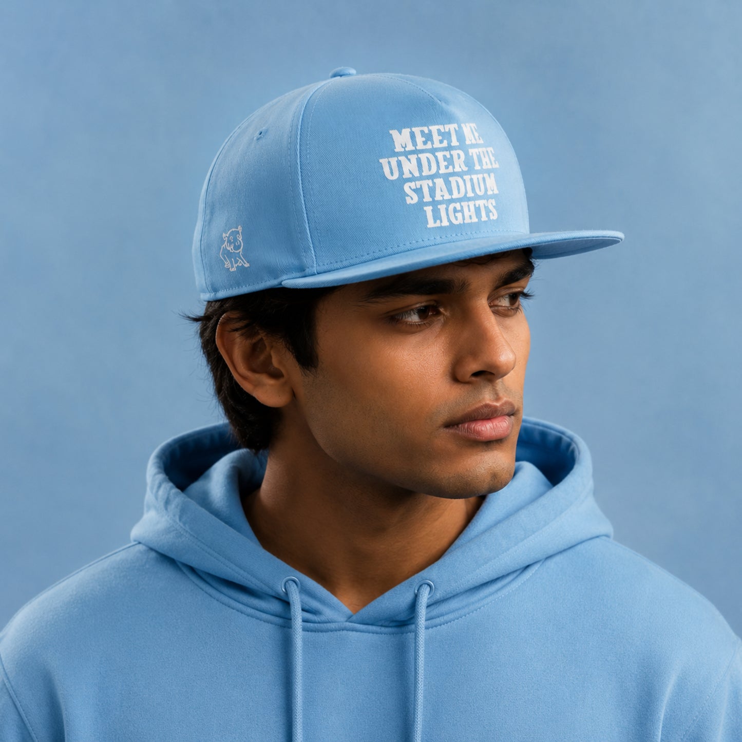 Stadium Lights Sky Blue Cap