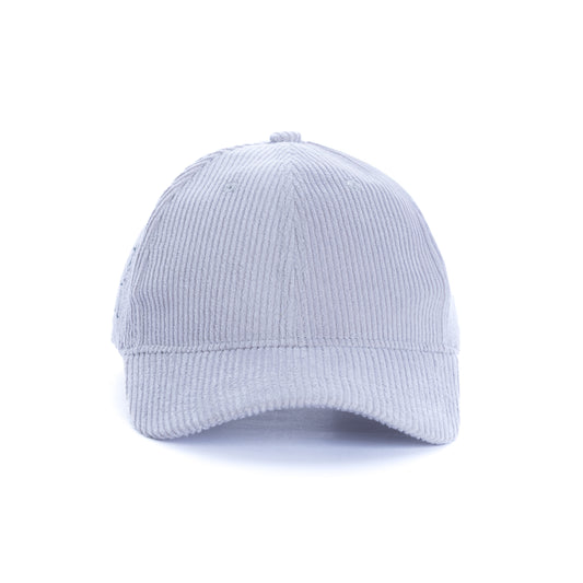Grey Corduroy Cap