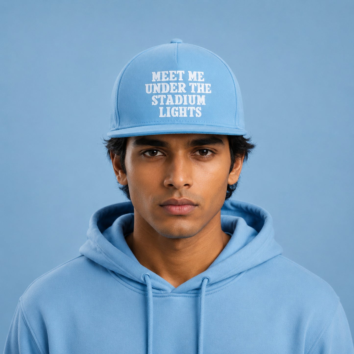 Stadium Lights Sky Blue Cap