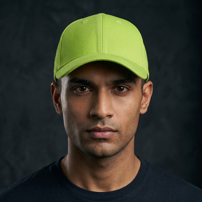 Harlequin Green Cap