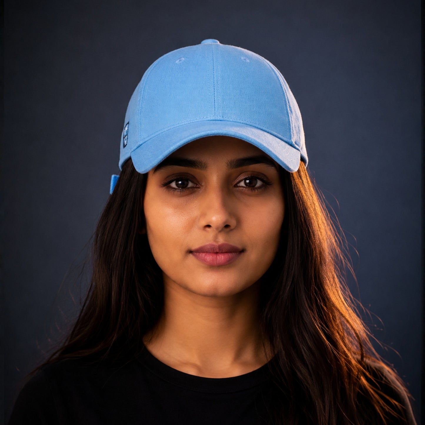 Denim Bow Cap