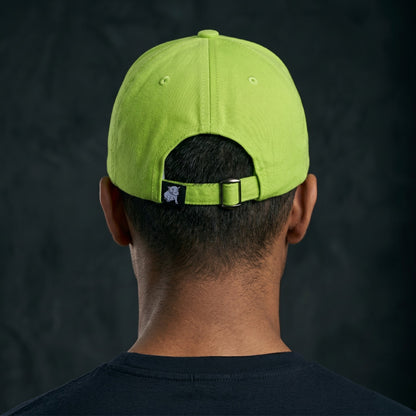 Harlequin Green Cap