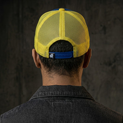 Sunlit Blue Trucker Cap