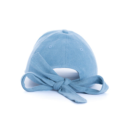 Denim Bow Cap