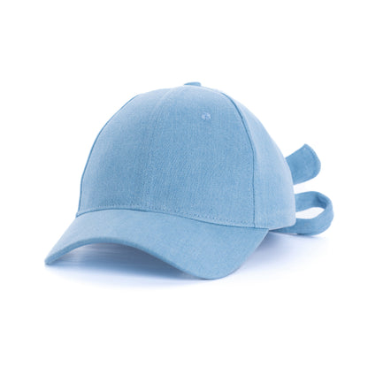 Denim Bow Cap