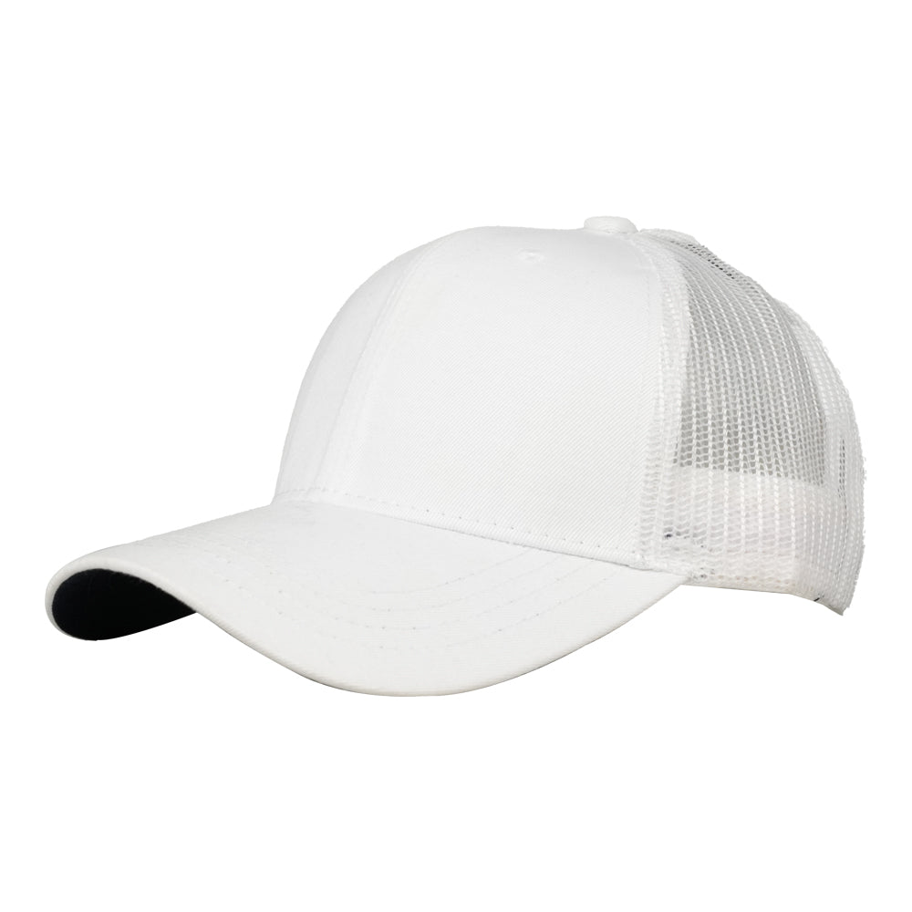 Classic White Trucker Cap