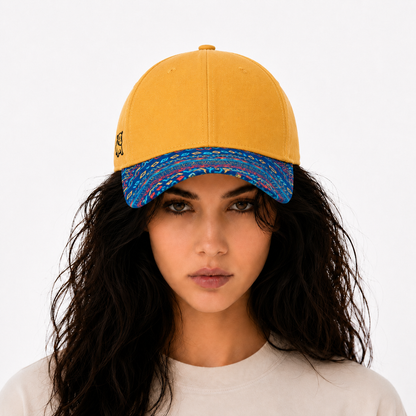 Yellow Patterned Cap