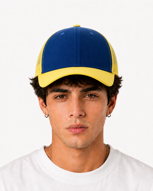 Sunlit Blue Trucker Cap