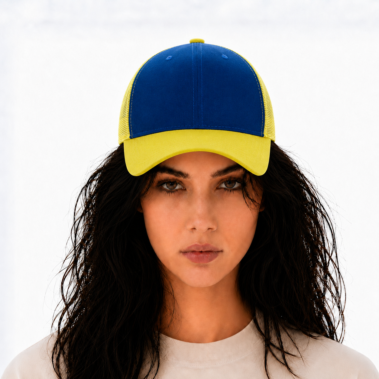Sunlit Blue Trucker Cap