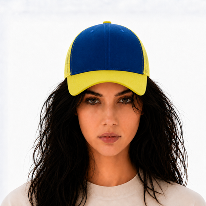 Sunlit Blue Trucker Cap