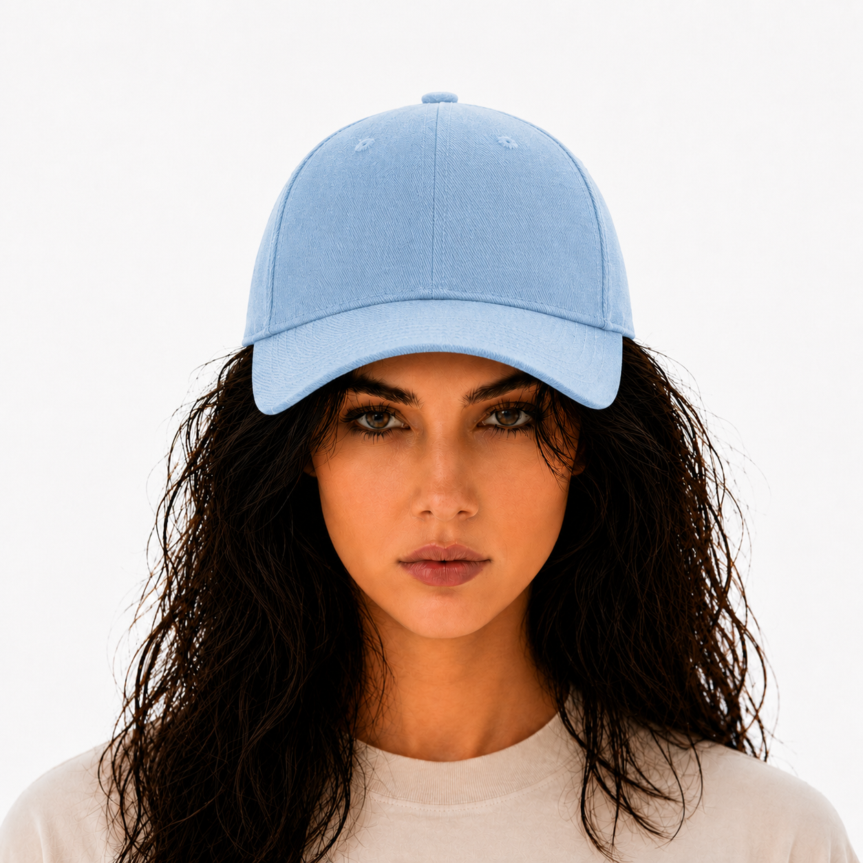 Denim Bow Cap
