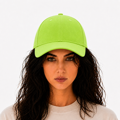Harlequin Green Cap