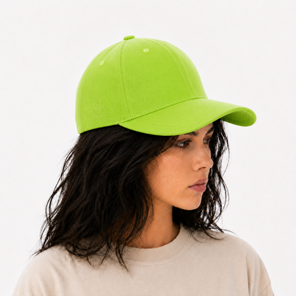 Harlequin Green Cap