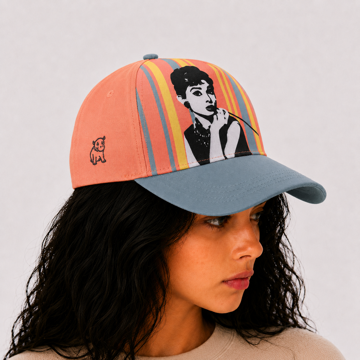 Lady Portrait Cap