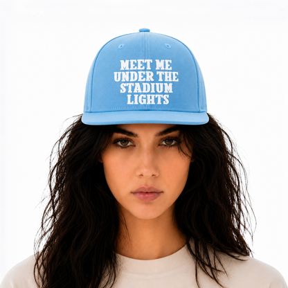 Stadium Lights Sky Blue Cap