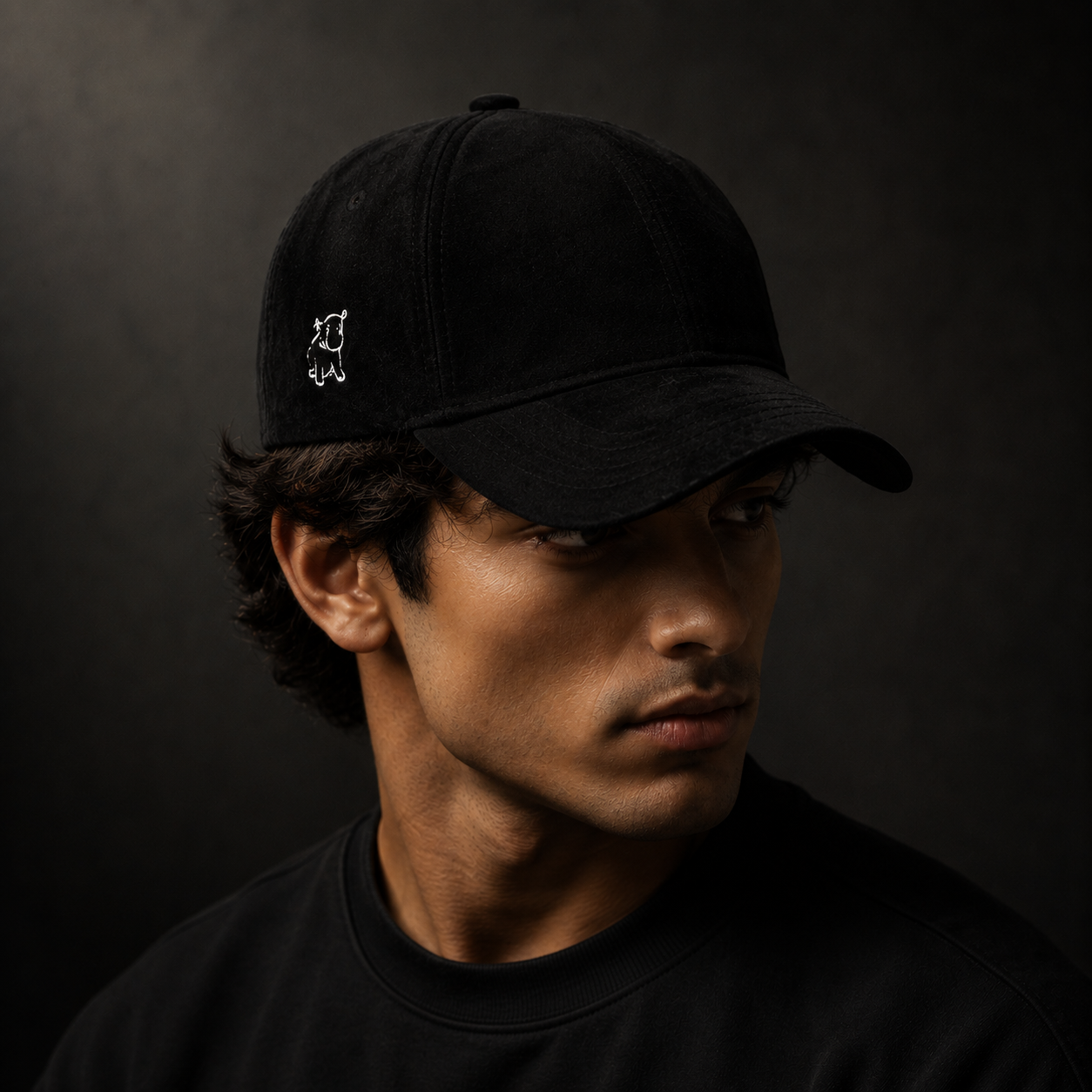Black Velvet Cap