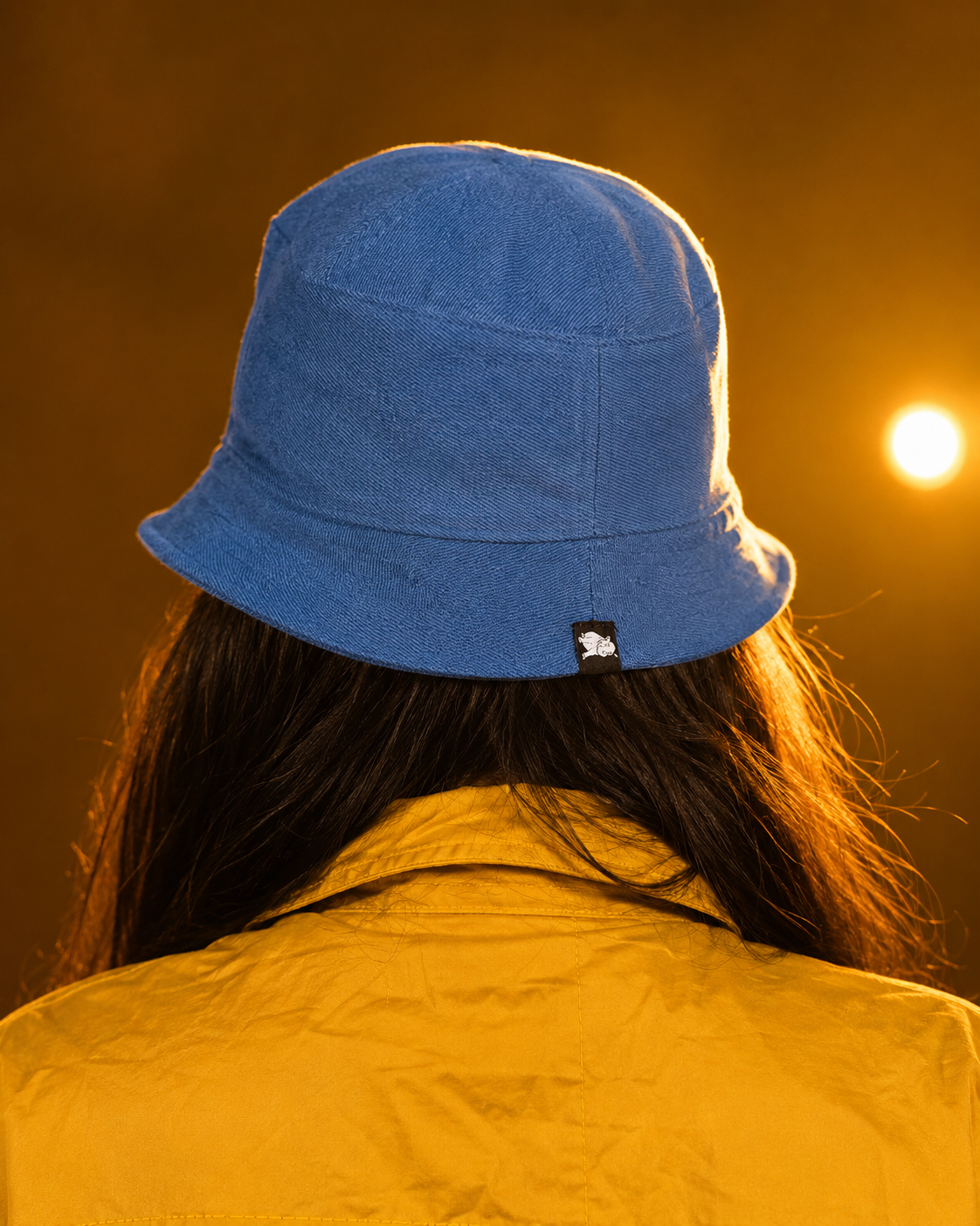 Washed Blue Bucket Hat