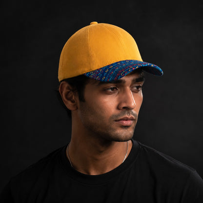 Yellow Patterned Cap