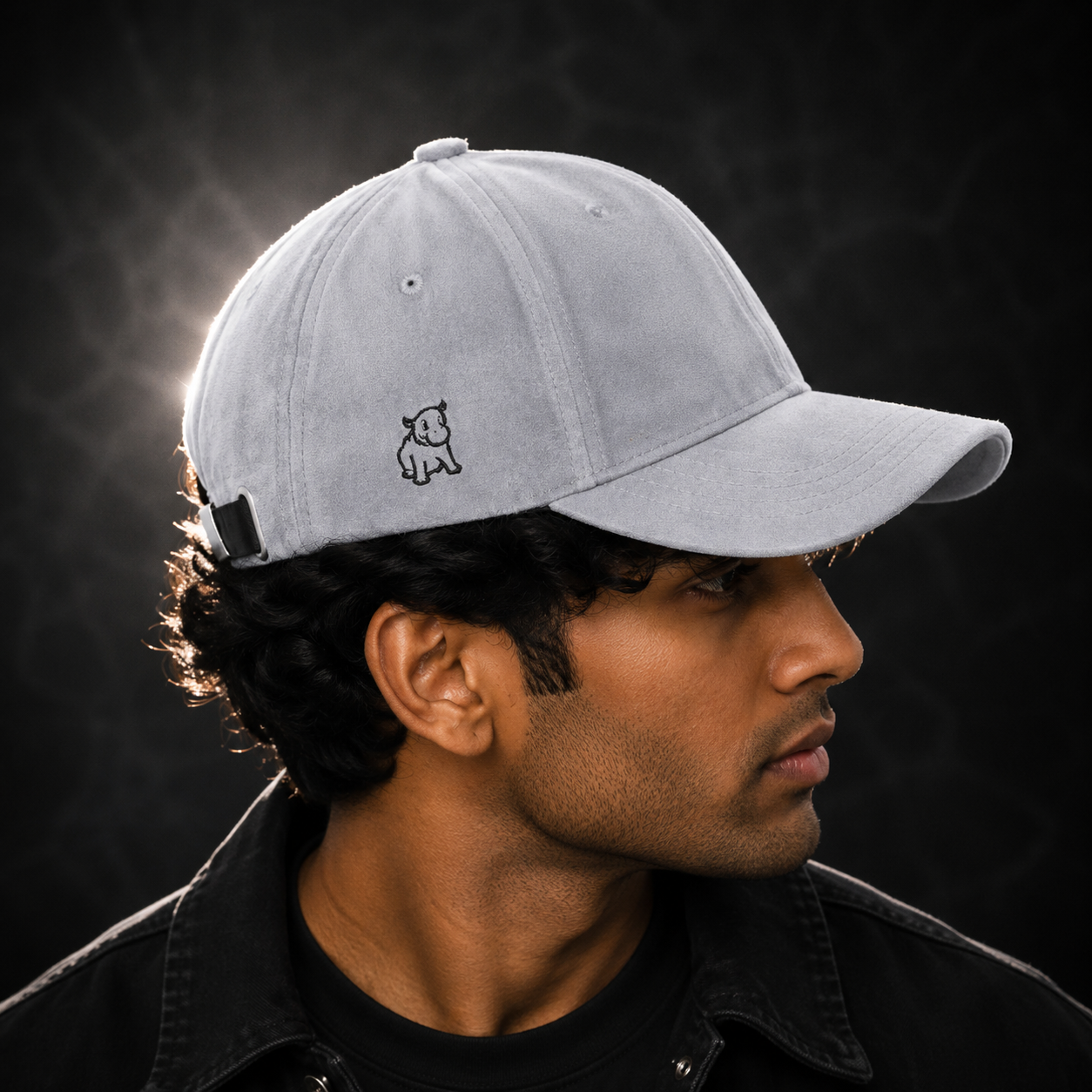 Velvet Grey Cap