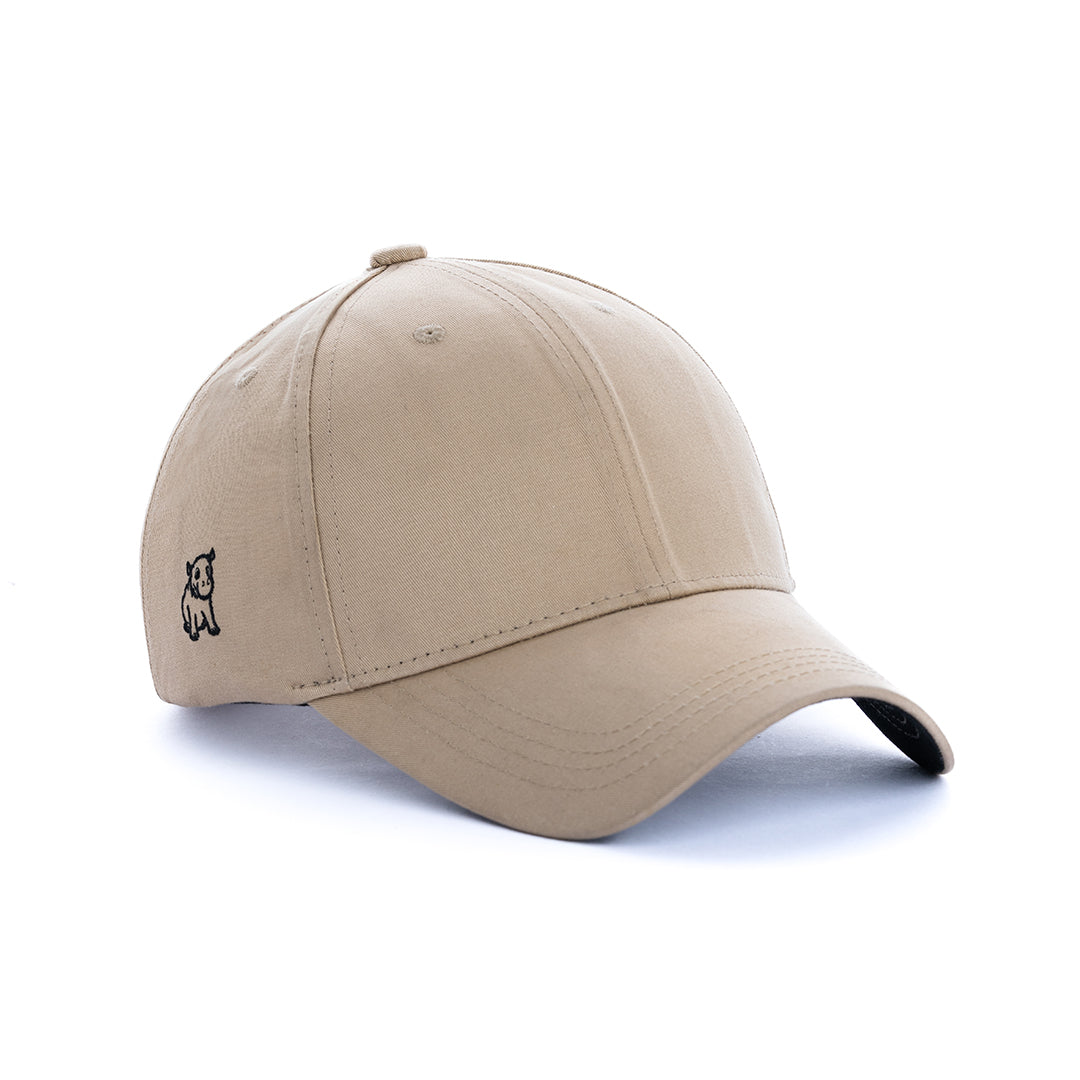 Solid Beige Cap – CAPSHAP