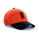 Orange Embroided Cap
