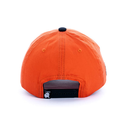 Orange Embroided Cap