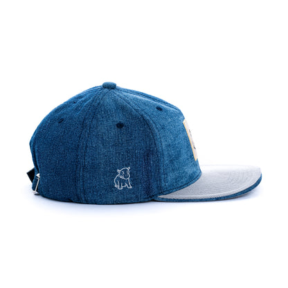 Denim Snapback Cap