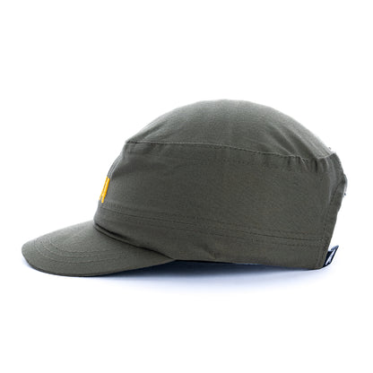 Olive Green Embroided Cap